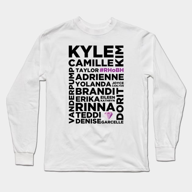 RHoBH X Long Sleeve T-Shirt by hashtagRHoBH